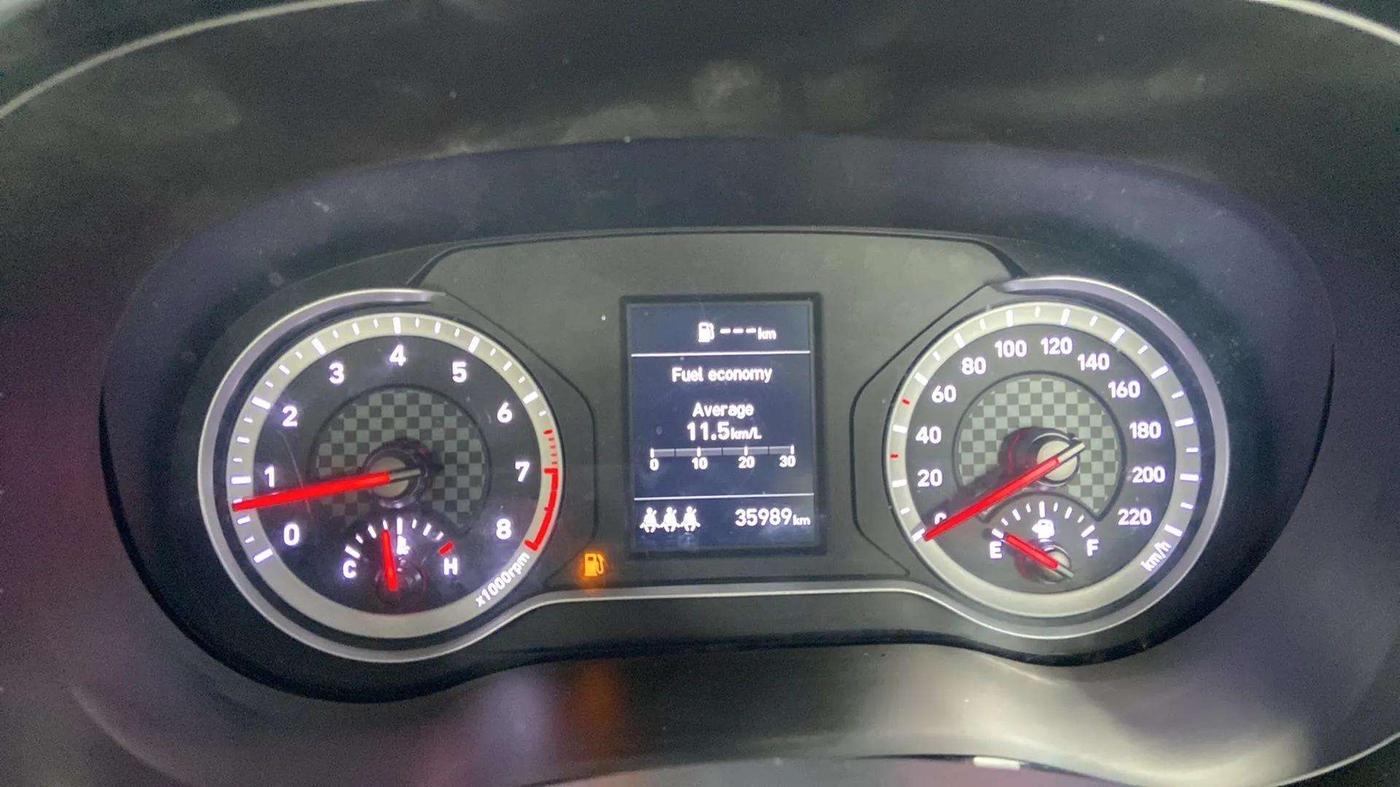 2024 Hyundai AURA SX 1.2, Petrol, Manual, 35,993 km, Odometer Image