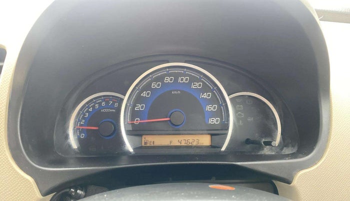 2017 Maruti Wagon R 1.0 VXI, Petrol, Manual, 47,616 km, Odometer Image