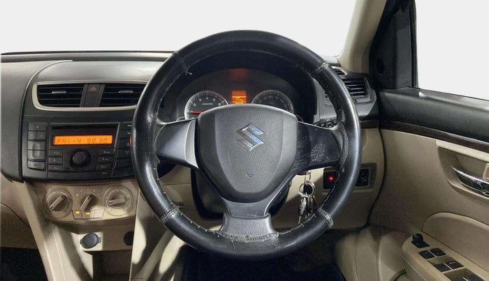 2013 Maruti Swift Dzire VXI, CNG, Manual, 65,518 km, Steering Wheel Close Up