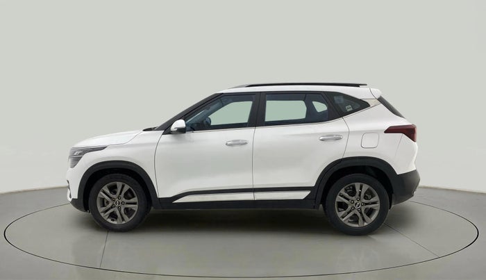 2020 KIA SELTOS HTX IVT 1.5 PETROL, Petrol, Automatic, 1,17,814 km, Left Side