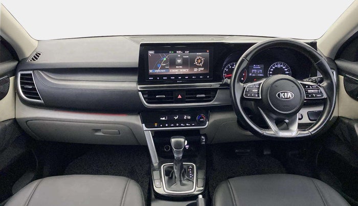 2020 KIA SELTOS HTX IVT 1.5 PETROL, Petrol, Automatic, 1,17,814 km, Dashboard