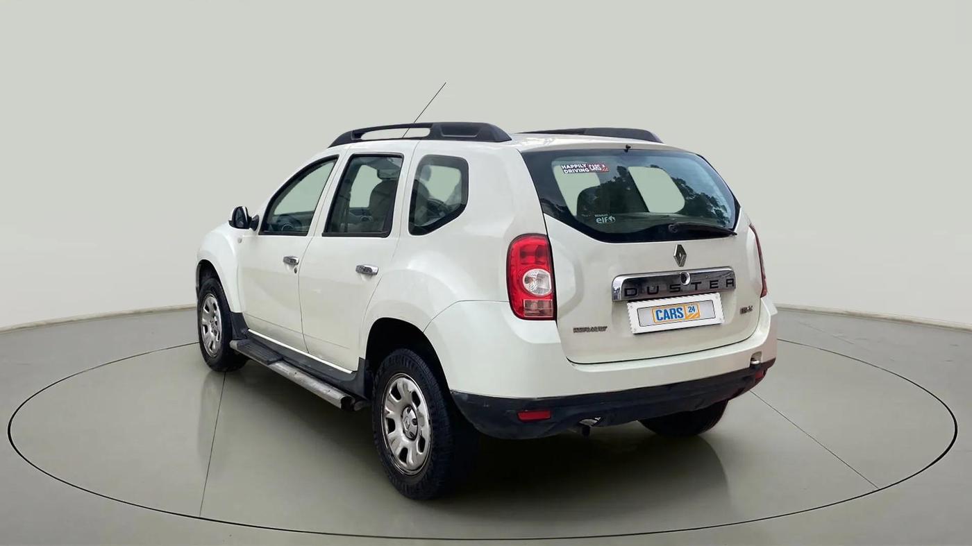 2014 Renault Duster 85 PS RXL DIESEL, Diesel, Manual, 95,548 km, Left Back Diagonal
