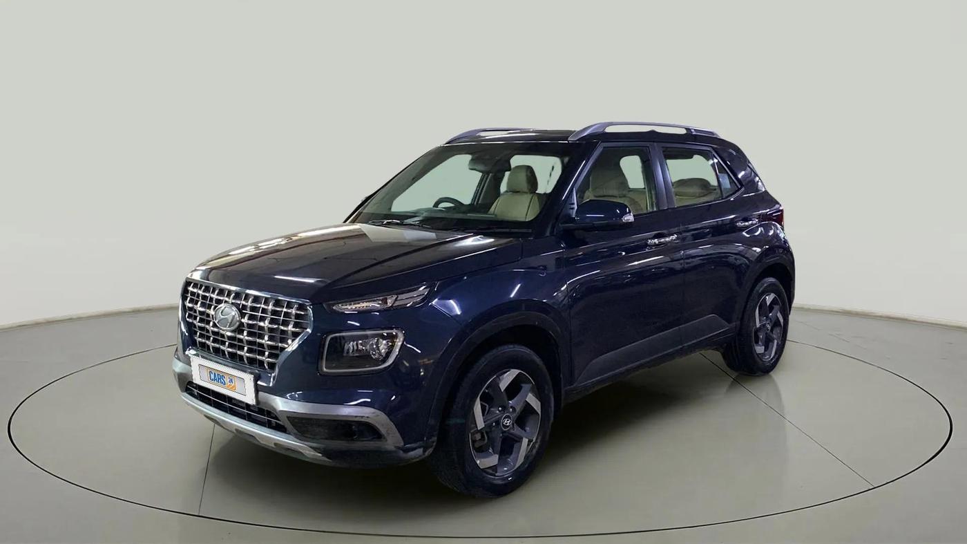 2020 Hyundai VENUE SX PLUS 1.0 TURBO DCT, Petrol, Automatic, 38,579 km, Left Front Diagonal