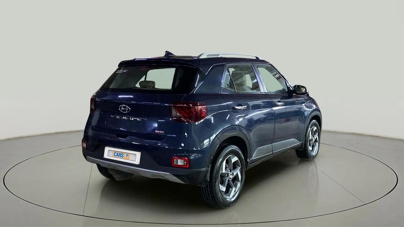 2020 Hyundai VENUE SX PLUS 1.0 TURBO DCT, Petrol, Automatic, 38,579 km, Right Back Diagonal