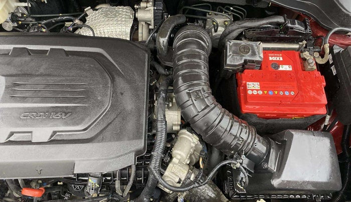 2021 KIA SONET HTX 1.5 AT, Diesel, Automatic, 18,801 km, Engine View - Left