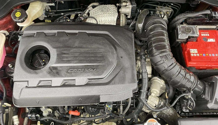 2021 KIA SONET HTX 1.5 AT, Diesel, Automatic, 18,801 km, Engine View