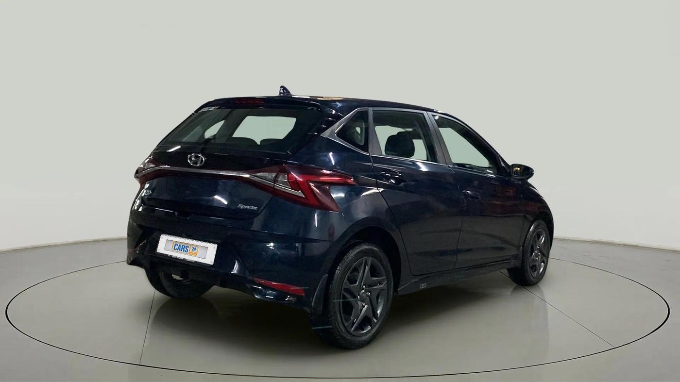 2023 Hyundai NEW I20 SPORTZ 1.2 MT, Petrol, Manual, 15,807 km, Right Back Diagonal