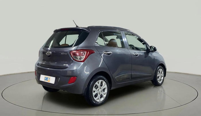 2013 Hyundai Grand i10 SPORTZ 1.2 KAPPA VTVT, Petrol, Manual, 34,129 km, Right Back Diagonal