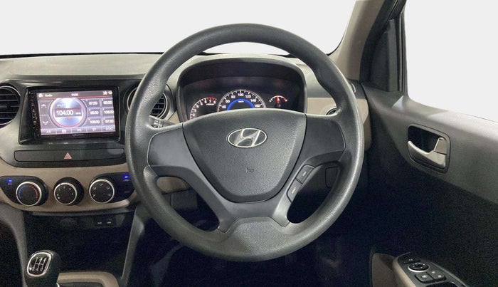 2013 Hyundai Grand i10 SPORTZ 1.2 KAPPA VTVT, Petrol, Manual, 34,129 km, Steering Wheel Close Up