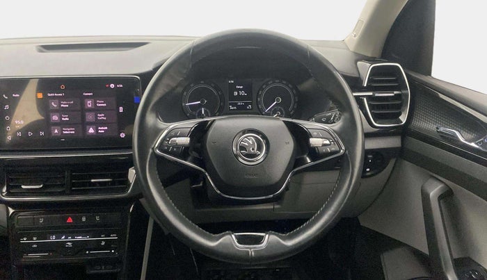 2021 Skoda KUSHAQ STYLE 1.0L TSI MT, Petrol, Manual, 26,008 km, Steering Wheel Close Up