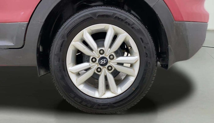 2016 Hyundai Creta SX PLUS 1.6 PETROL, Petrol, Manual, 39,821 km, Left Rear Wheel
