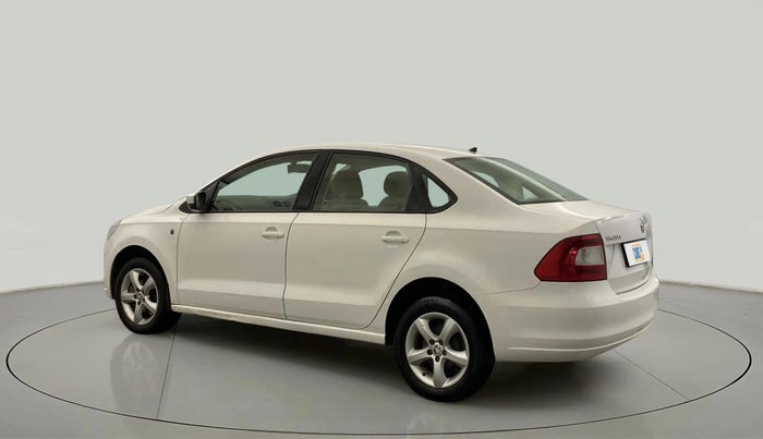 2014 Skoda Rapid AMBITION 1.6 MPI MT PLUS, Petrol, Manual, 69,765 km, Left Back Diagonal