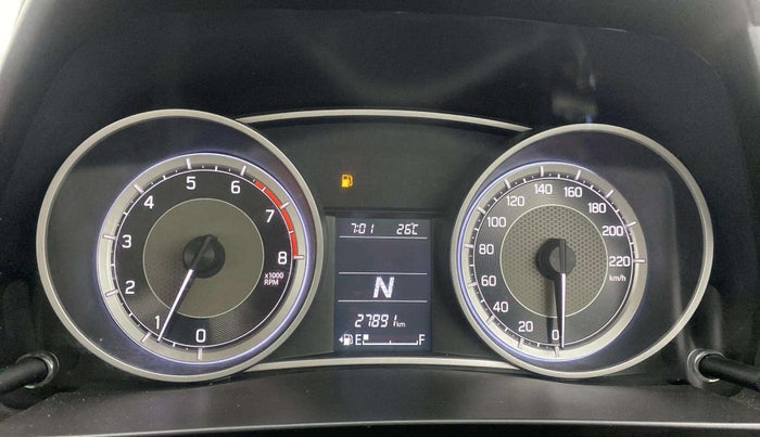 2020 Maruti Dzire VXI AMT, Petrol, Automatic, 27,859 km, Odometer Image