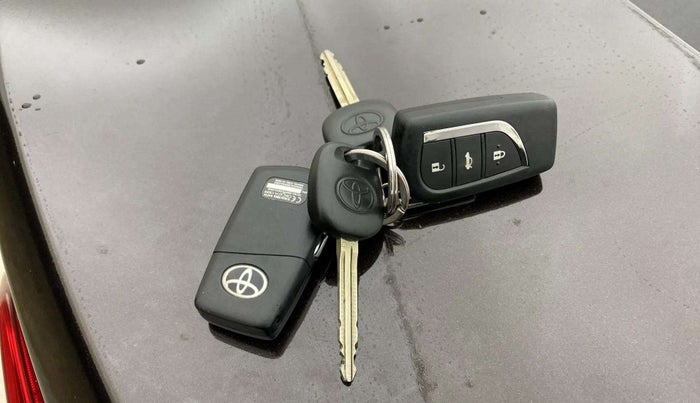 2021 Toyota YARIS J CVT, Petrol, Automatic, 87,857 km, Key Close Up
