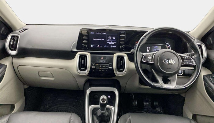2020 KIA SONET HTX 1.5, Diesel, Manual, 1,12,576 km, Dashboard