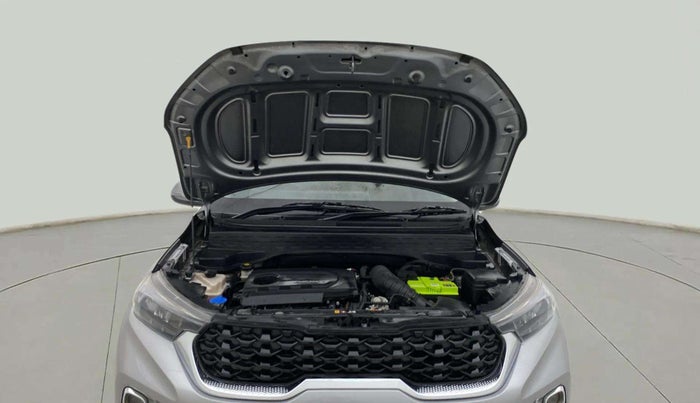 2020 KIA SONET HTX 1.5, Diesel, Manual, 1,12,576 km, Open Bonet