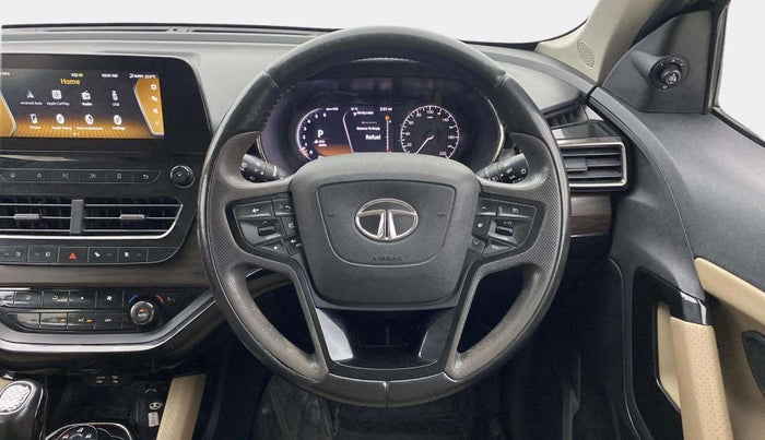 2022 Tata Safari XZA PLUS KAZIRANGA, Diesel, Automatic, 45,287 km, Steering Wheel Close Up