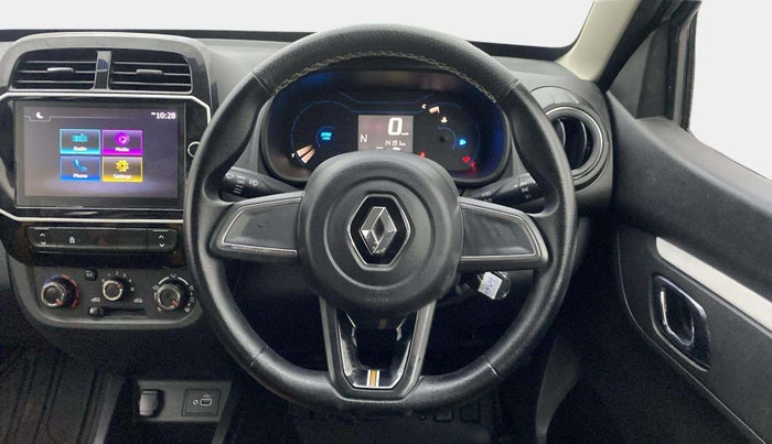 2022 Renault Kwid CLIMBER 1.0 AMT, Petrol, Automatic, 14,214 km, Steering Wheel Close Up