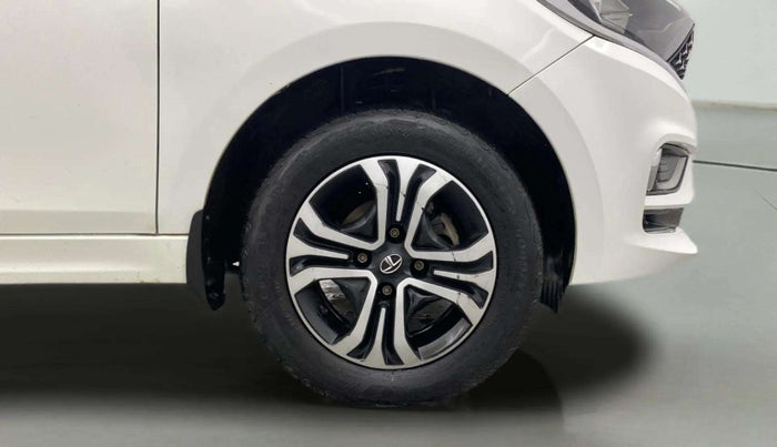 2022 Tata TIGOR XZ PLUS CNG, CNG, Manual, 21,724 km, Right Front Wheel