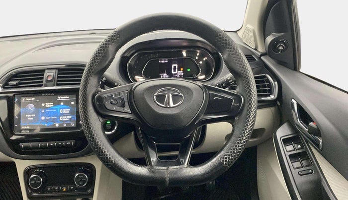 2022 Tata TIGOR XZ PLUS CNG, CNG, Manual, 21,724 km, Steering Wheel Close Up