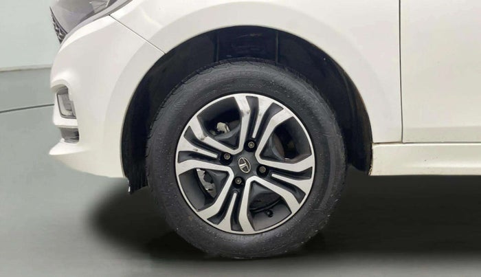 2022 Tata TIGOR XZ PLUS CNG, CNG, Manual, 21,724 km, Left Front Wheel