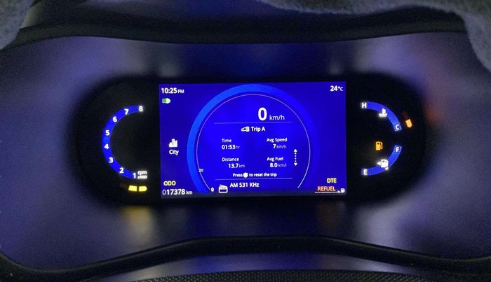 2023 Tata NEXON CREATIVE 1.2 PETROL, Petrol, Manual, 17,400 km, Odometer Image