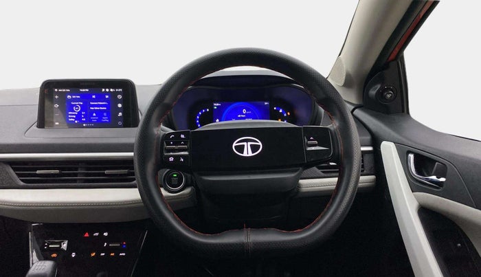 2023 Tata NEXON CREATIVE 1.2 PETROL, Petrol, Manual, 17,400 km, Steering Wheel Close Up