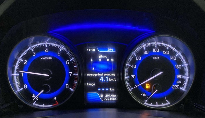 2020 Maruti Baleno ALPHA PETROL 1.2, Petrol, Manual, 72,226 km, Odometer Image