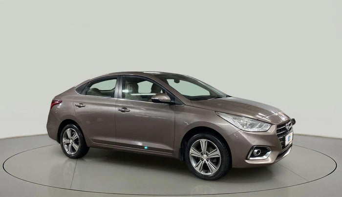 2019 Hyundai Verna 1.6 VTVT SX + AT, Petrol, Automatic, 58,277 km, Right Front Diagonal