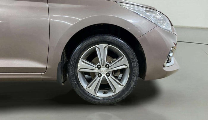 2019 Hyundai Verna 1.6 VTVT SX + AT, Petrol, Automatic, 58,277 km, Right Front Wheel