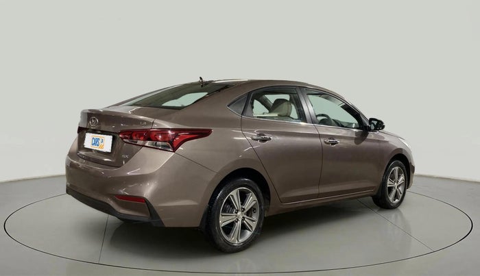 2019 Hyundai Verna 1.6 VTVT SX + AT, Petrol, Automatic, 58,277 km, Right Back Diagonal
