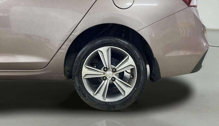 2019 Hyundai Verna 1.6 VTVT SX + AT, Petrol, Automatic, 58,277 km, Left Rear Wheel