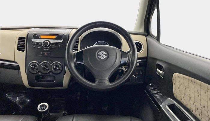 2017 Maruti Wagon R 1.0 VXI, Petrol, Manual, 40,377 km, Steering Wheel Close Up