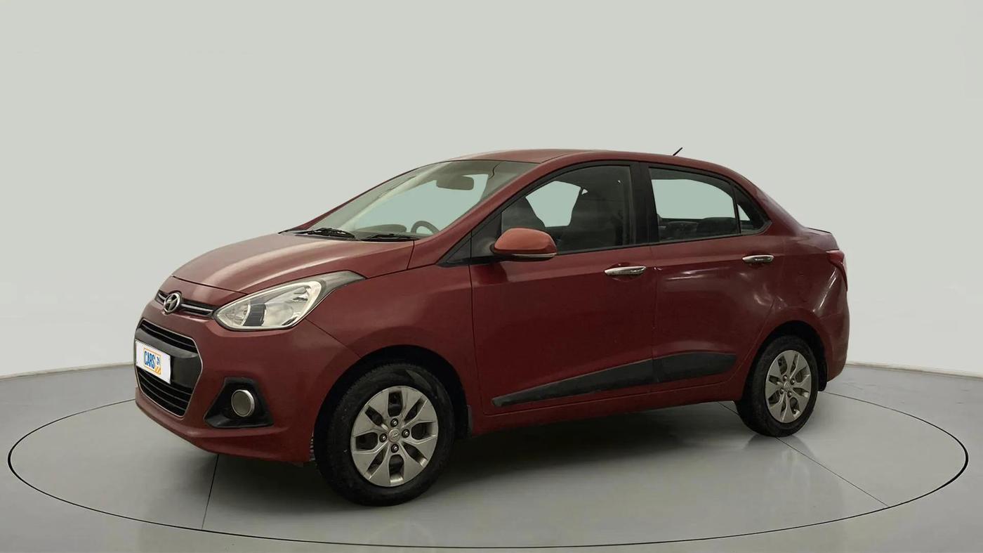 2015 Hyundai Xcent S 1.2, Petrol, Manual, 75,614 km, Left Front Diagonal