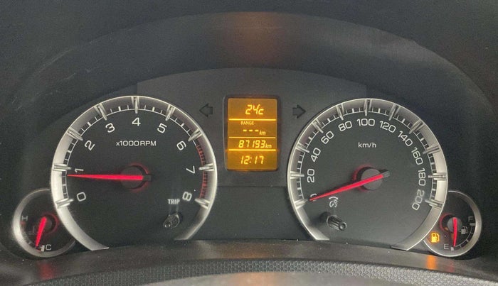 2015 Maruti Swift Dzire ZXI, Petrol, Manual, 87,195 km, Odometer Image
