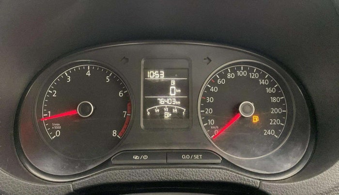 2017 Volkswagen Polo HIGHLINE1.2L, Petrol, Manual, 76,402 km, Odometer Image