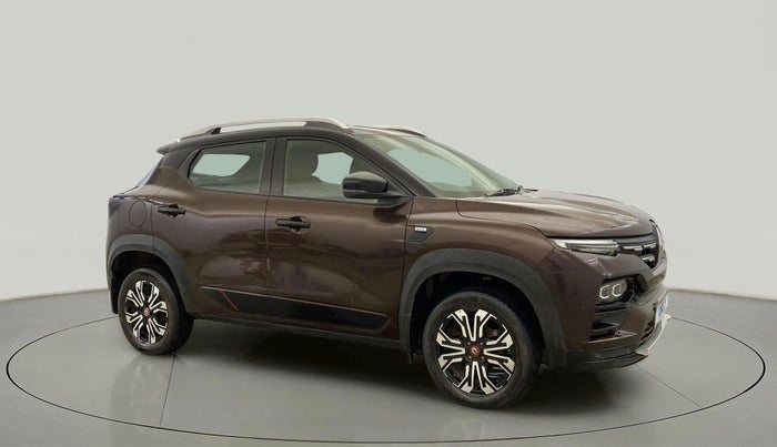2022 Renault Kiger RXZ AMT, Petrol, Automatic, 27,289 km, Right Front Diagonal
