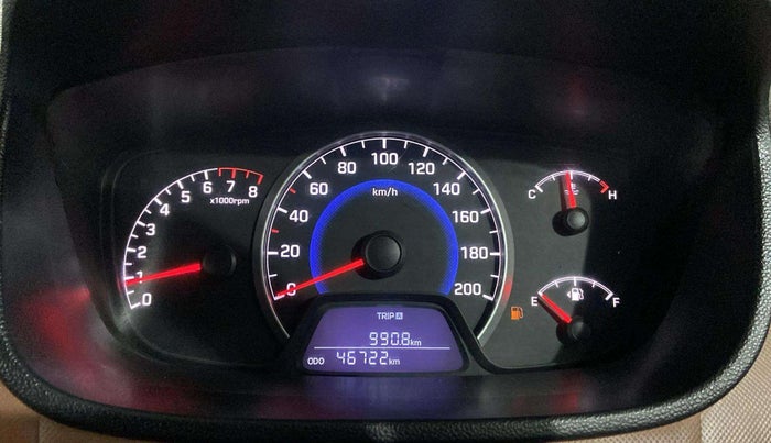 2015 Hyundai Grand i10 ASTA (O) 1.2 KAPPA VTVT, Petrol, Manual, 46,711 km, Odometer Image