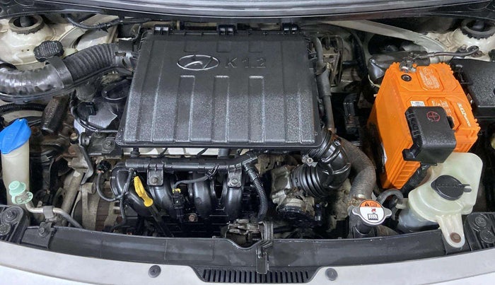 2015 Hyundai Grand i10 ASTA (O) 1.2 KAPPA VTVT, Petrol, Manual, 46,711 km, Engine View