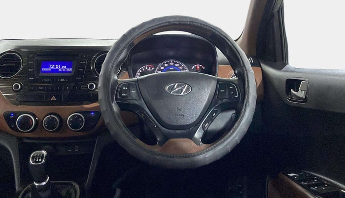 2015 Hyundai Grand i10 ASTA (O) 1.2 KAPPA VTVT, Petrol, Manual, 46,711 km, Steering Wheel Close Up