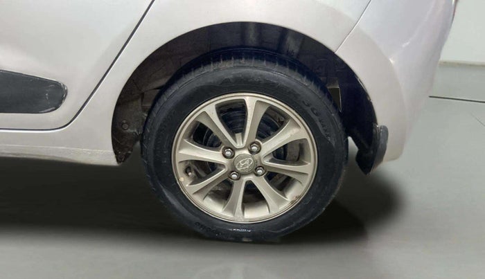 2015 Hyundai Grand i10 ASTA (O) 1.2 KAPPA VTVT, Petrol, Manual, 46,711 km, Left Rear Wheel