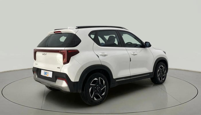 2024 KIA SONET HTX 1.5 AT, Diesel, Automatic, 37,600 km, Right Back Diagonal