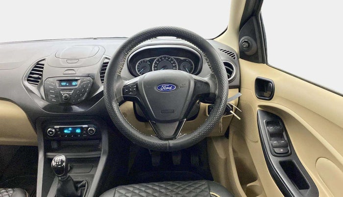 2018 Ford Figo Aspire TITANIUM 1.2 PETROL, Petrol, Manual, 30,433 km, Steering Wheel Close Up