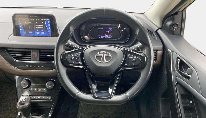 2023 Tata NEXON XZ PLUS LUX SUNROOF KAZIRANGA DIESEL, Diesel, Manual, 59,163 km, Steering Wheel Close Up