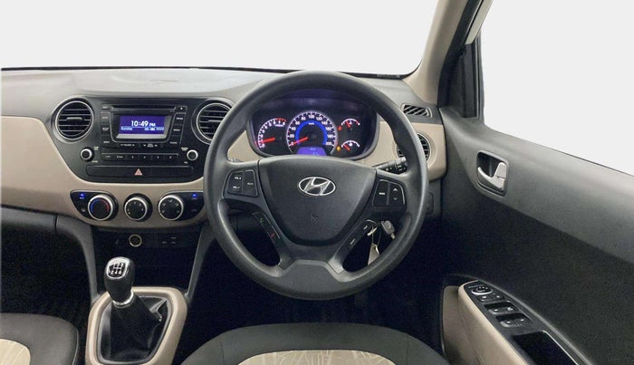 2015 Hyundai Grand i10 SPORTZ 1.2 KAPPA VTVT, CNG, Manual, 75,776 km, Steering Wheel Close Up