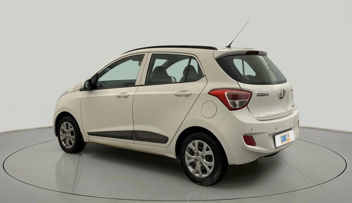 2015 Hyundai Grand i10 SPORTZ 1.2 KAPPA VTVT, CNG, Manual, 75,776 km, Left Back Diagonal