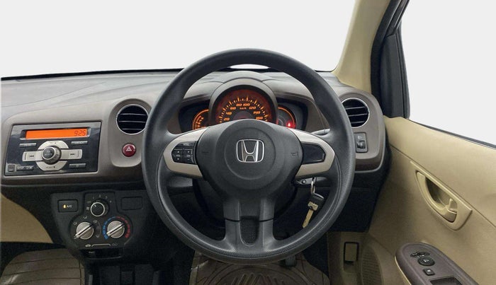 2013 Honda Amaze 1.2L I-VTEC S, Petrol, Manual, 40,725 km, Steering Wheel Close Up