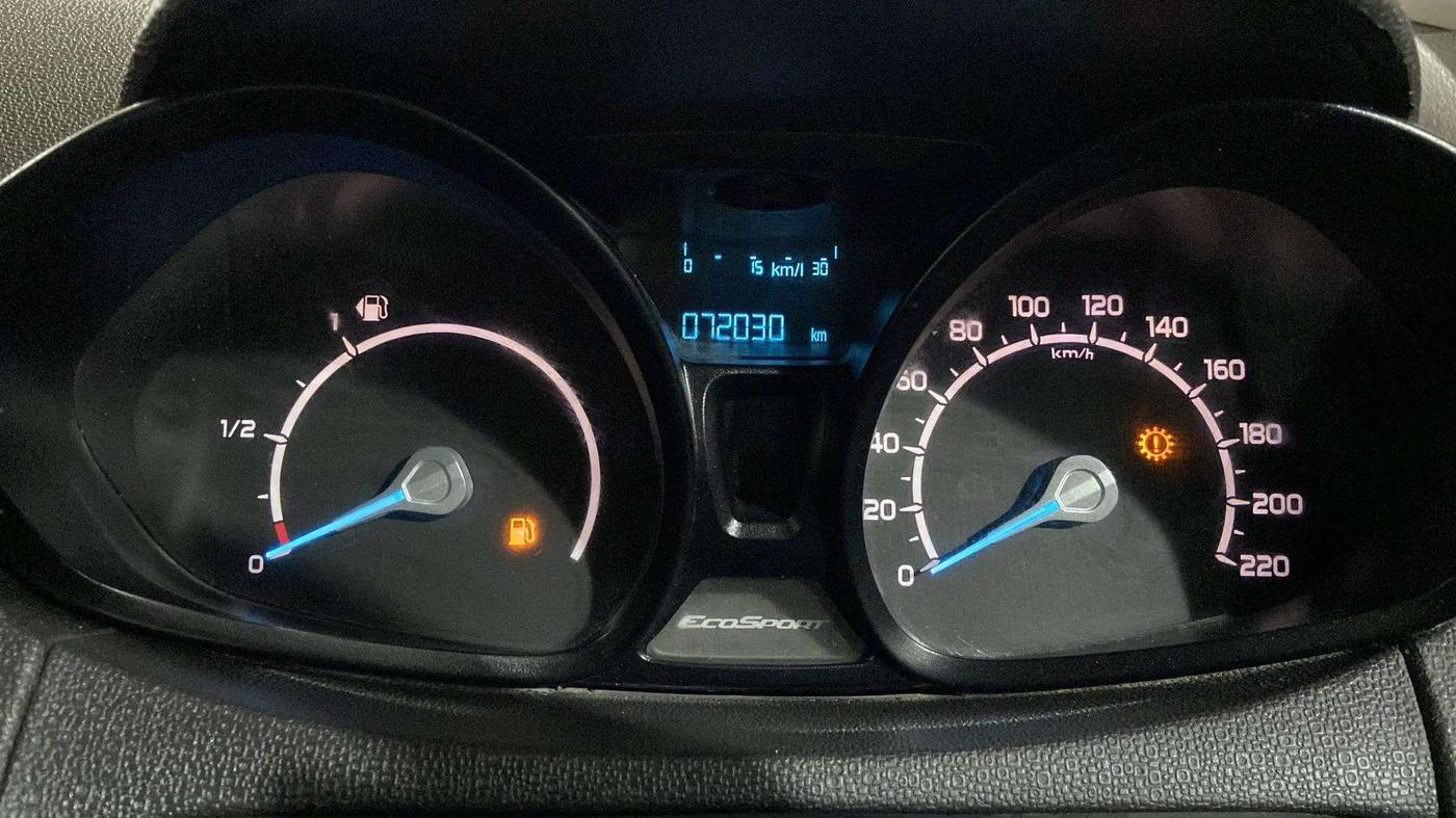 2016 Ford Ecosport AMBIENTE 1.5L PETROL, Petrol, Manual, 72,768 km, Odometer Image