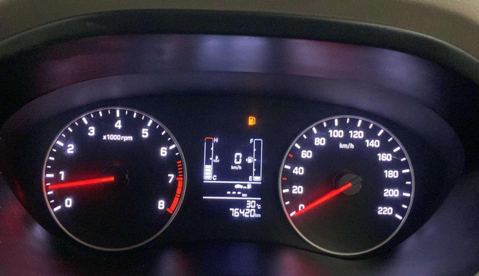 2019 Hyundai Elite i20 SPORTZ PLUS 1.2, Petrol, Manual, 76,358 km, Odometer Image