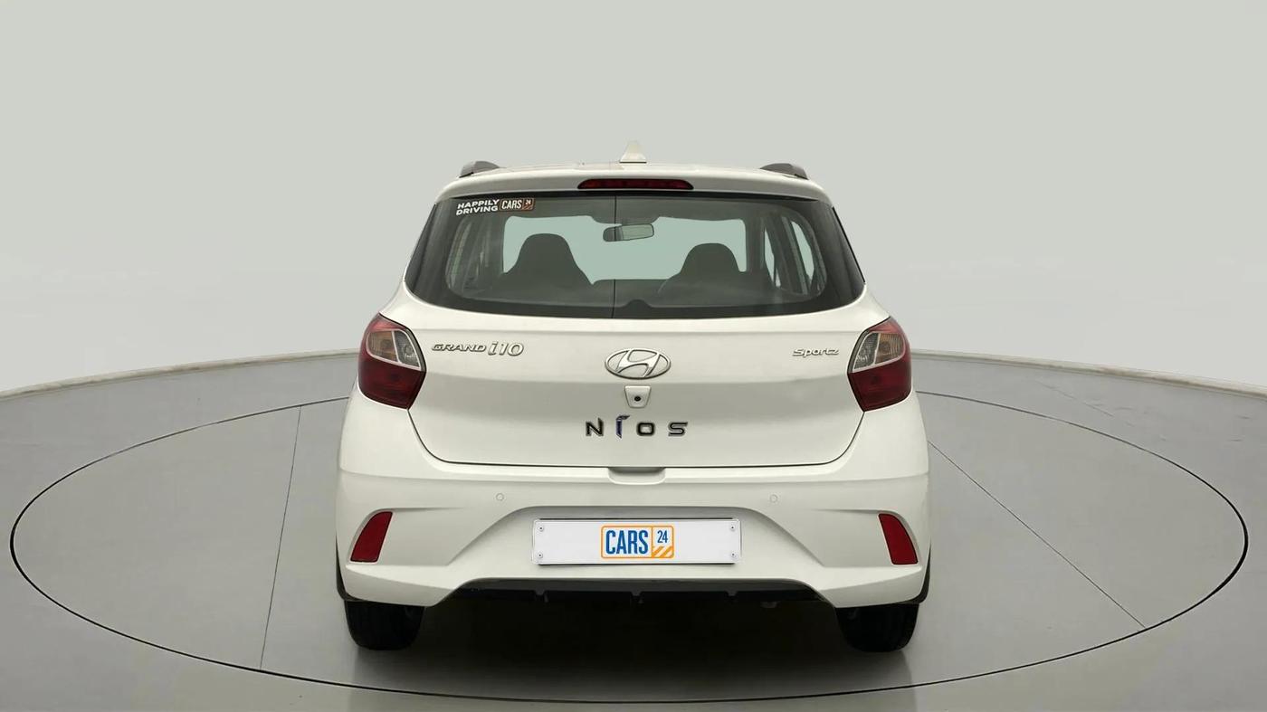 2020 Hyundai GRAND I10 NIOS SPORTZ 1.2 KAPPA VTVT, Petrol, Manual, 37,730 km, Back/Rear